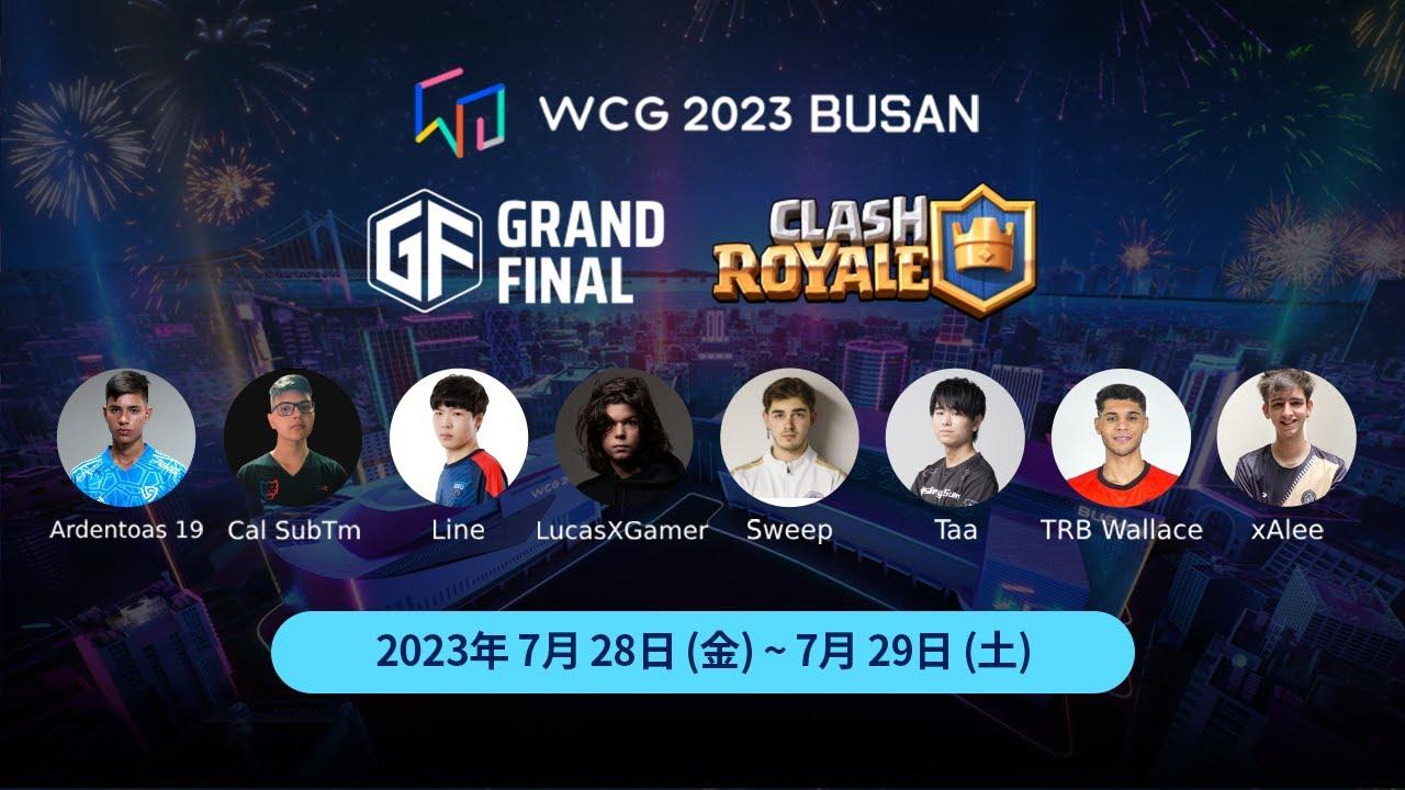 【クラロワ】WCG 2023 BUSAN グランドファイナル DAY2 準決勝 [日本語]