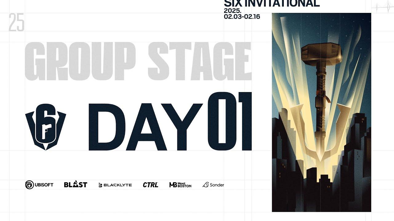 【世界大会】BLAST Six Invitational 2025 Group Stage Day1