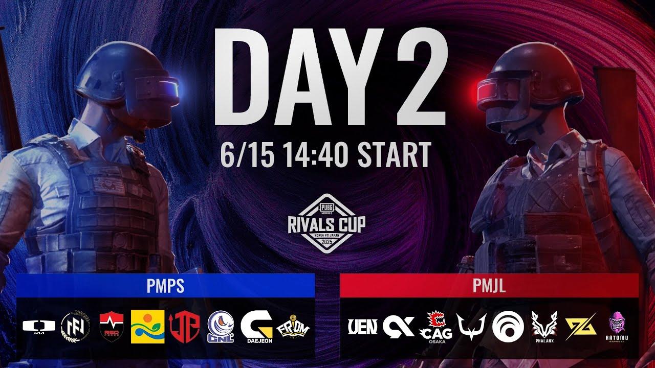 【日韓戦】PUBG MOBILE RIVALS CUP 2025 SEASON1 DAY2