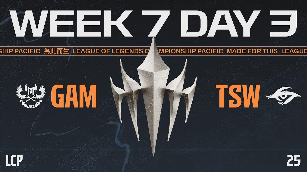 [JP] GAM vs TSW | LCP 2025 Season Finals Week 7 Day 3