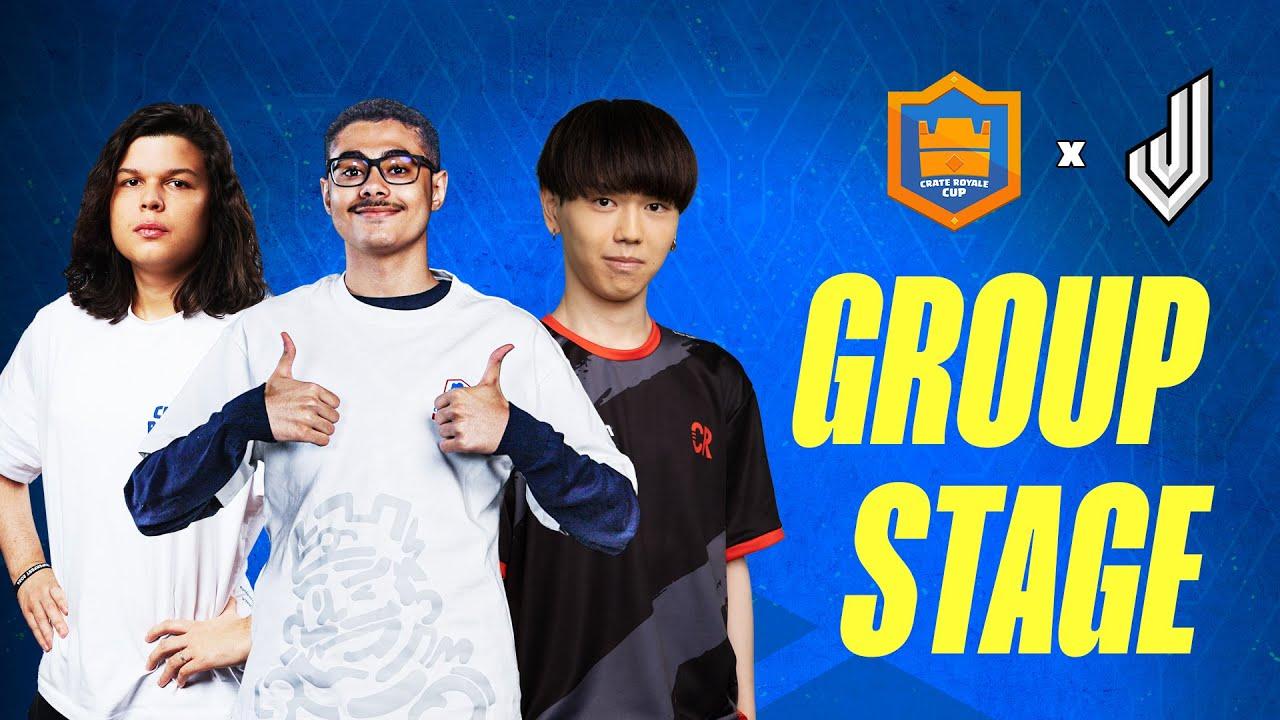 【クラロワ】賞金総額6万ドル！CRATE ROYALE CUP グループステージ むぎ,たぁ全力応援！[日本語]