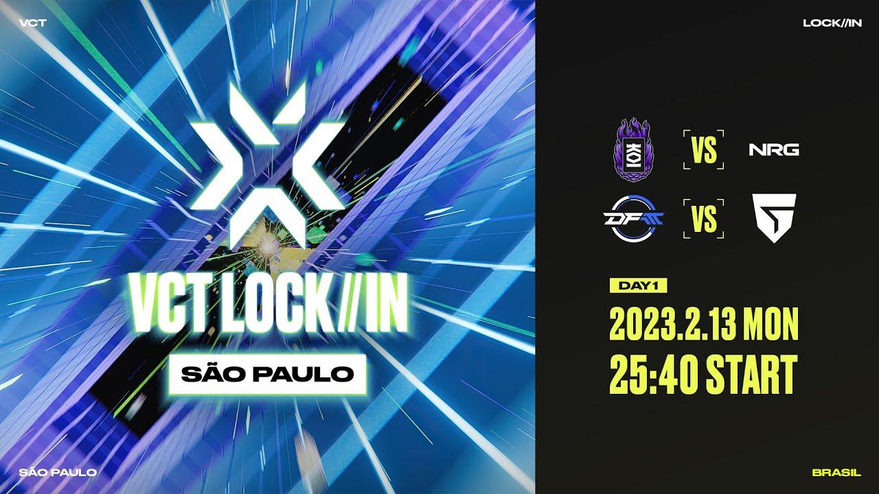 VCT LOCK//IN — Alpha Bracket DAY1