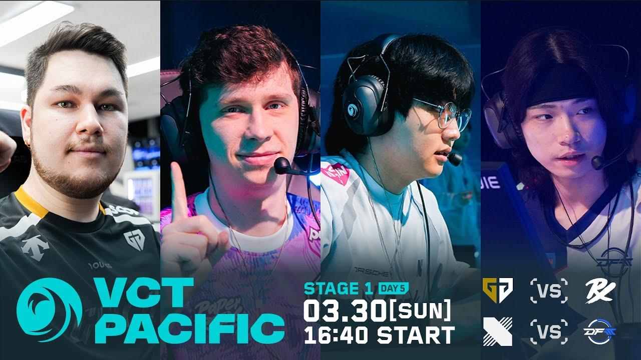 VCT Pacific 2025 : STAGE 1 - DAY 5