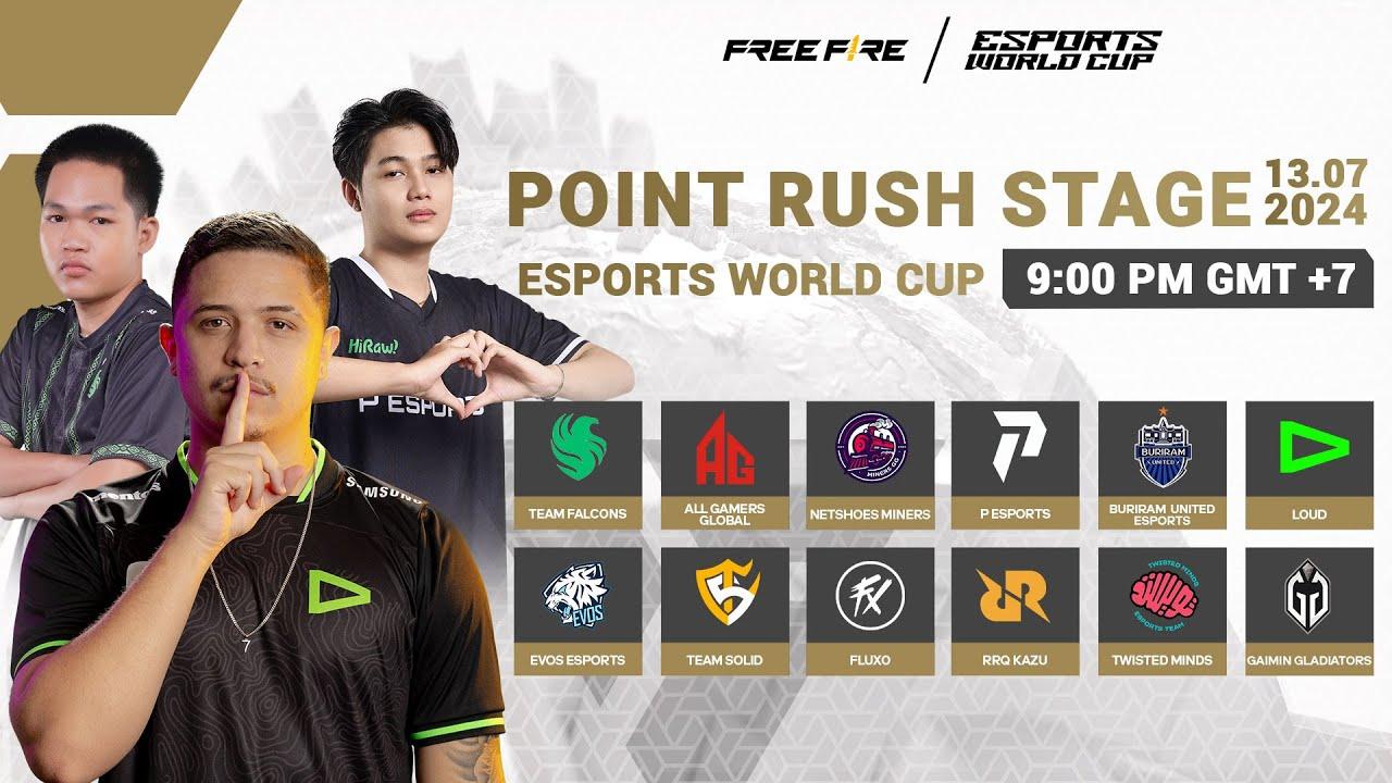 [EN] ESPORTS WORLD CUP | POINT RUSH STAGE