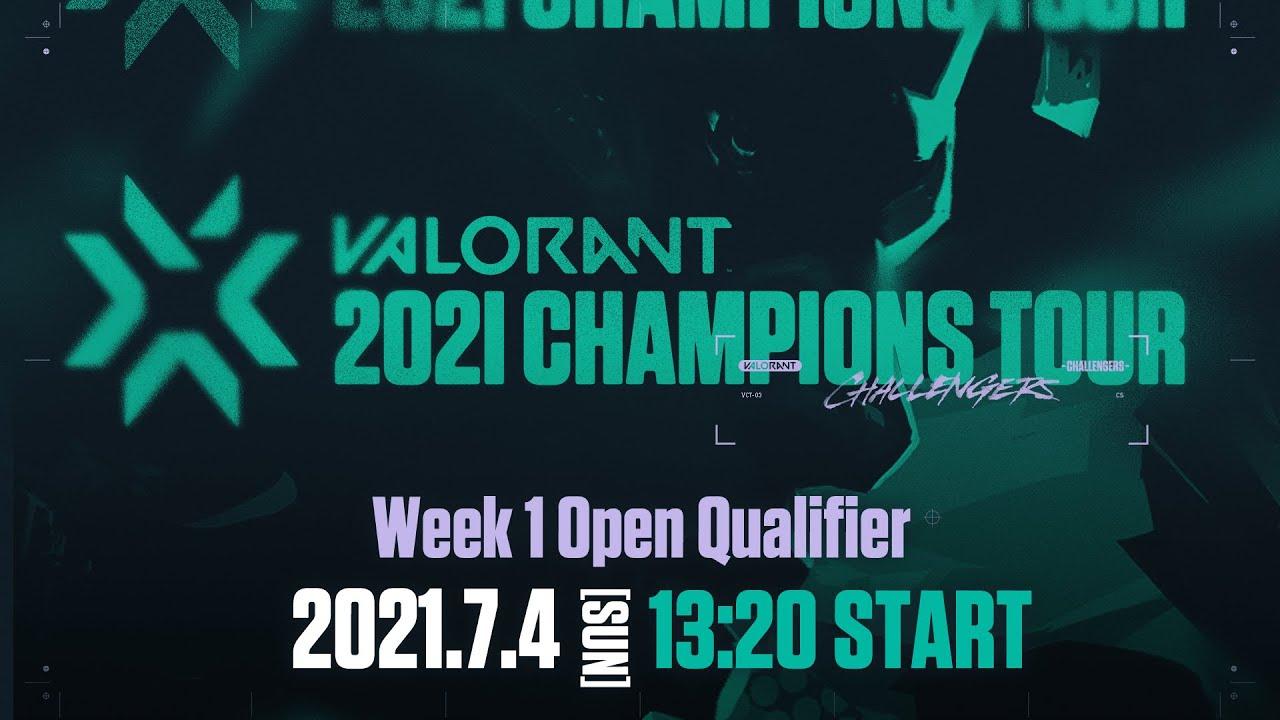 VCT Stage3 - Challengers JAPAN Week1 Open Qualifier