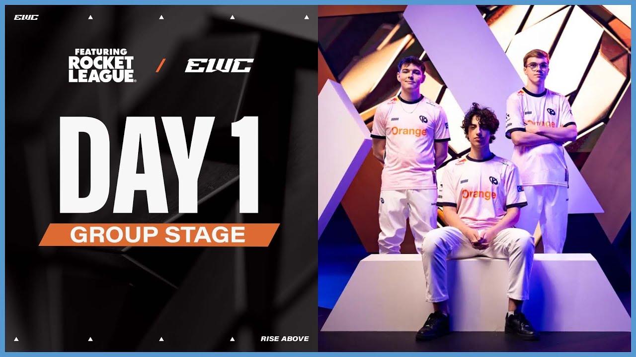 Rocket League ft. at EWC 25 - Day 1 -  Group Stage