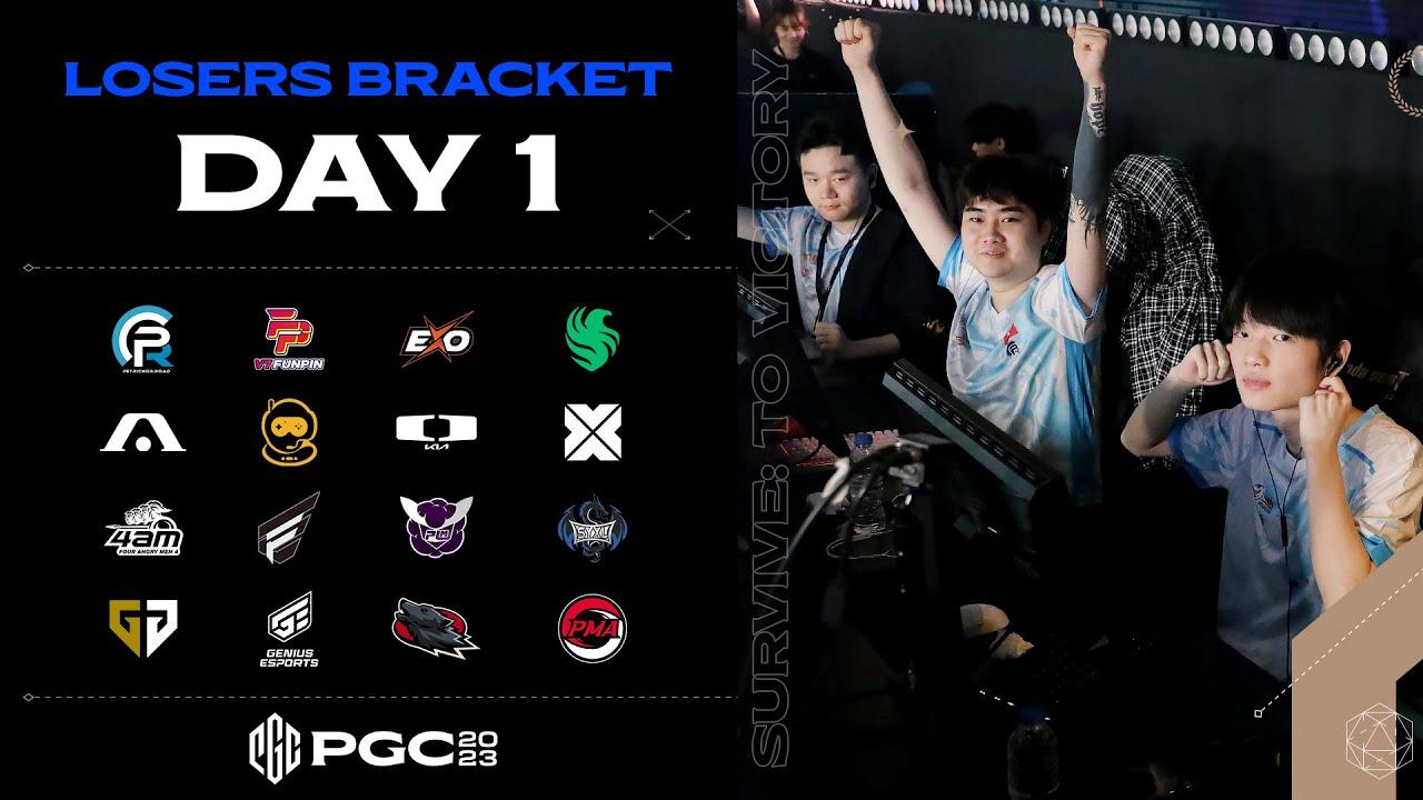 PGC 2023 Losers Bracket DAY 1 【日本語配信】