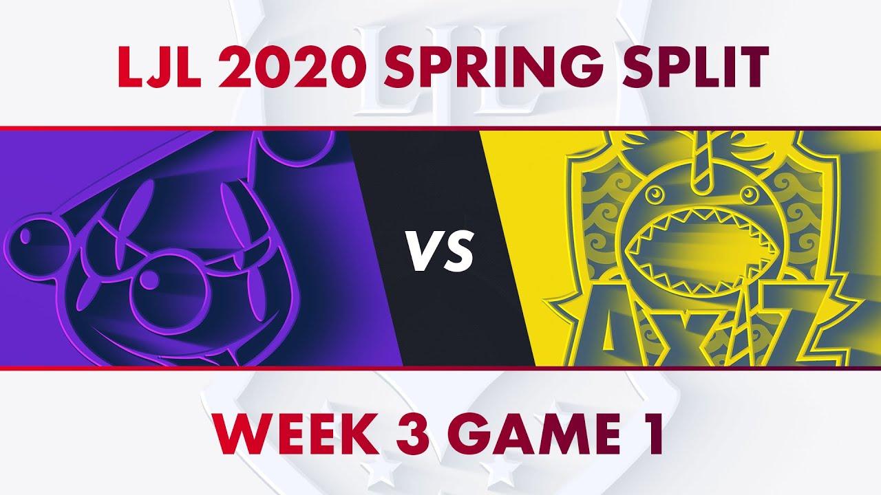 RJ vs AXZ｜LJL 2020 Spring Split Week 3 Game 1