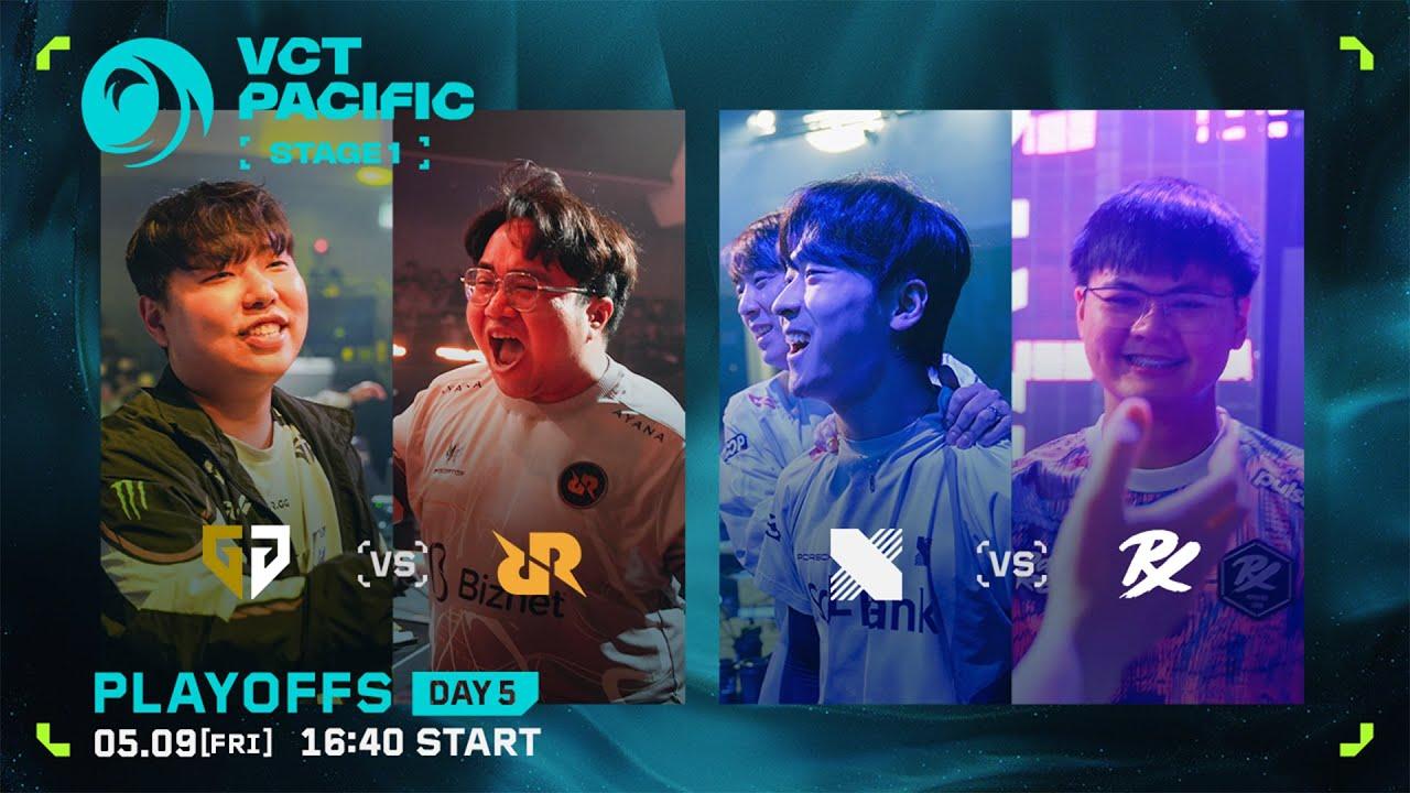 VCT Pacific 2025 : STAGE 1 - Playoffs - DAY 5