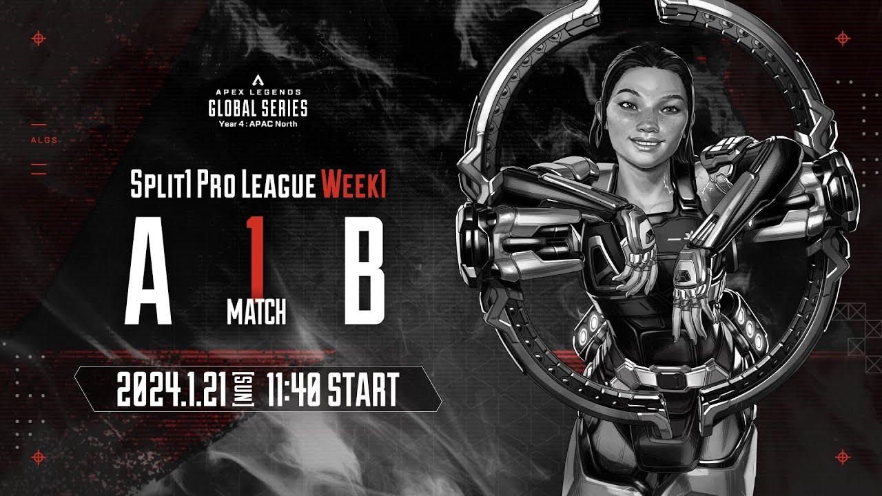 Apex Legends Global Series Year 4：Split1 【APAC North Pro League Week1】