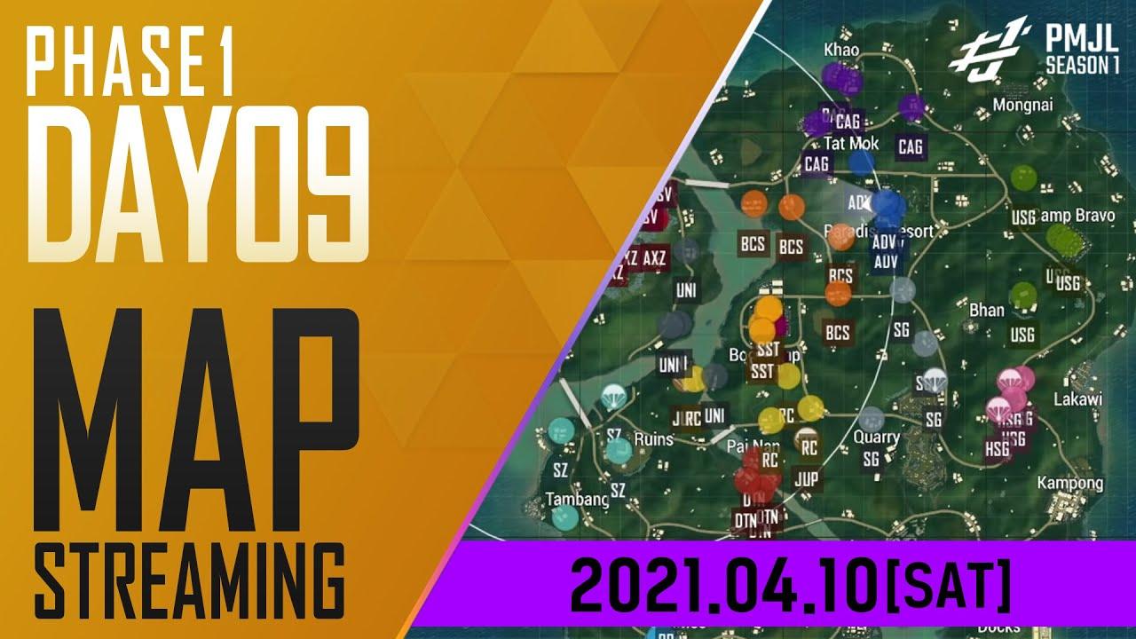 【PMJL SEASON1】Phase1 Day9 MAP配信