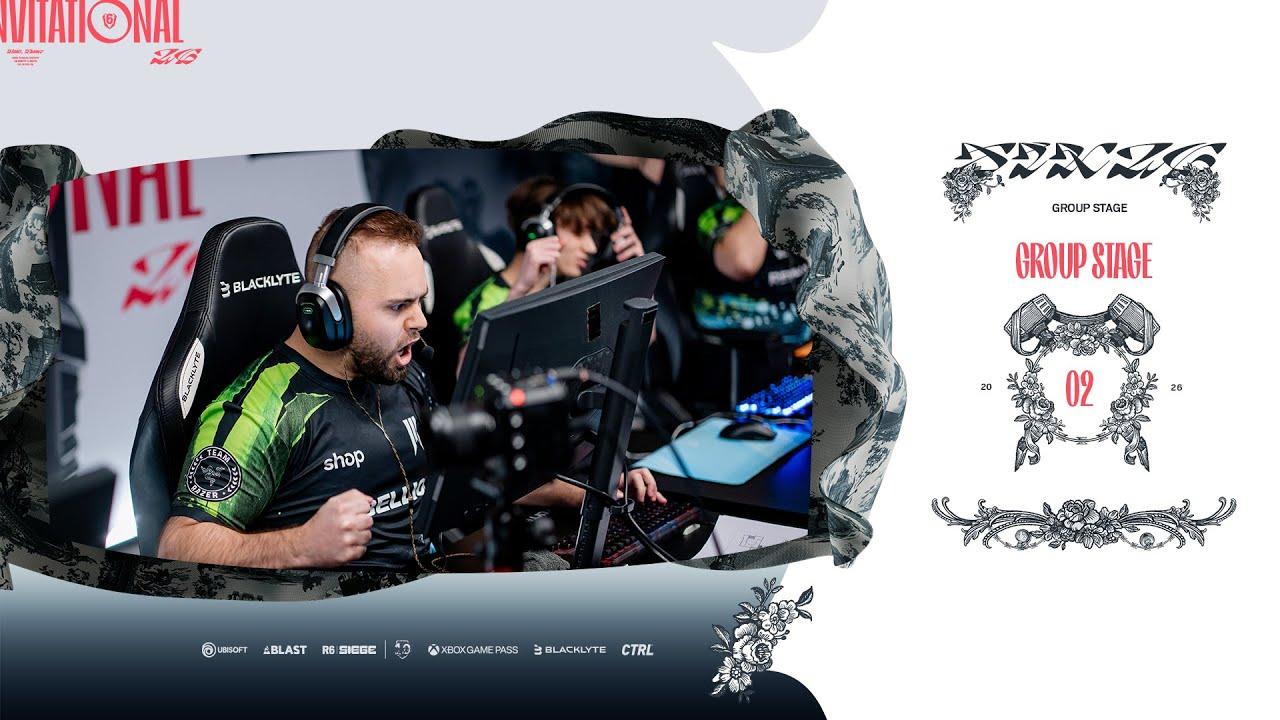 【世界大会】Six Invitational 2026 Group Stage Day2