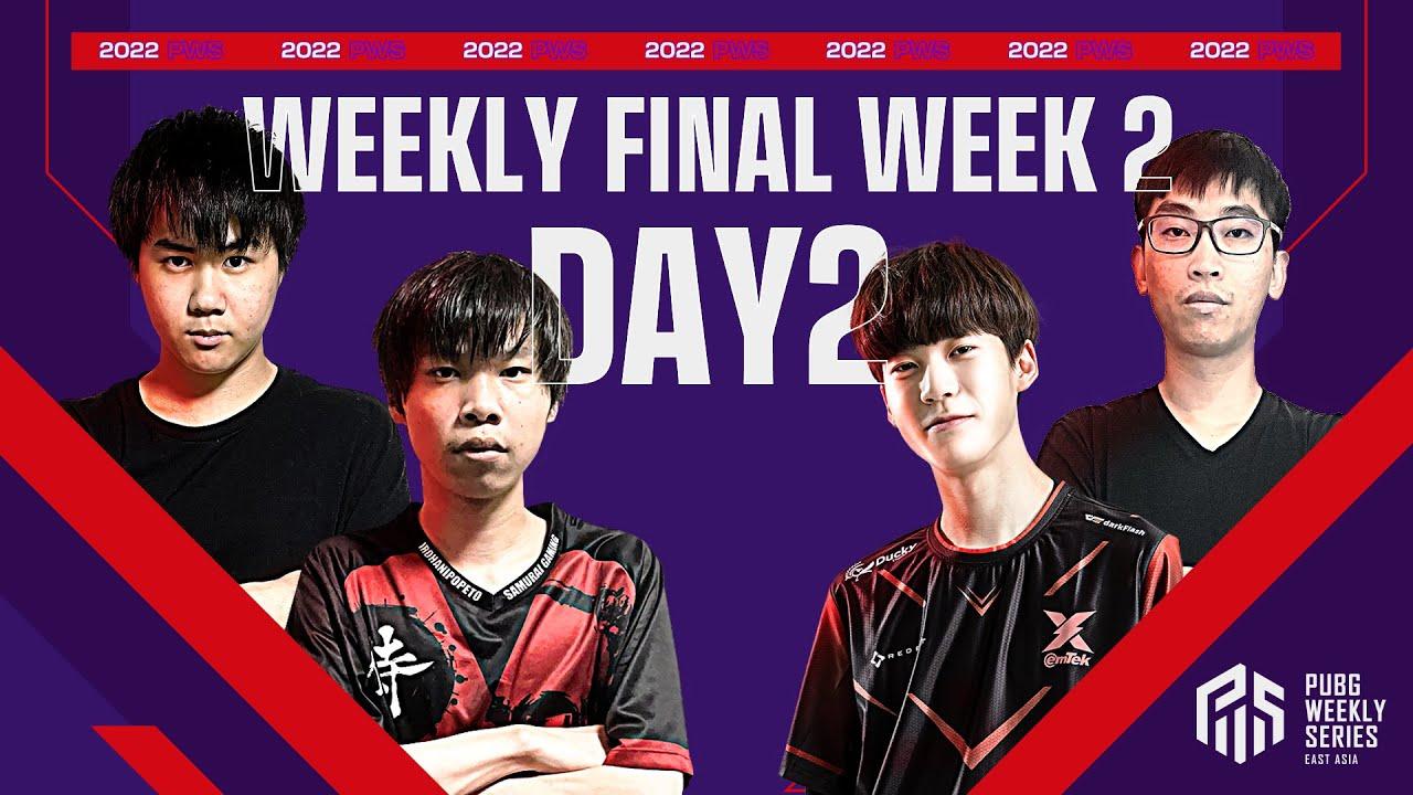 2022 PWS: Phase2 - Week2 Day2 | Weekly FINAL【PUBG】