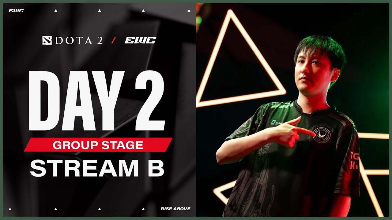 Dota 2 at EWC 25 - Day 2 - Phase 1 - Stream B