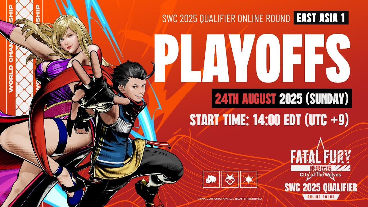 TOP 8 - East Asia #1 Playoffs - Online Round - SNK World Championship 2025