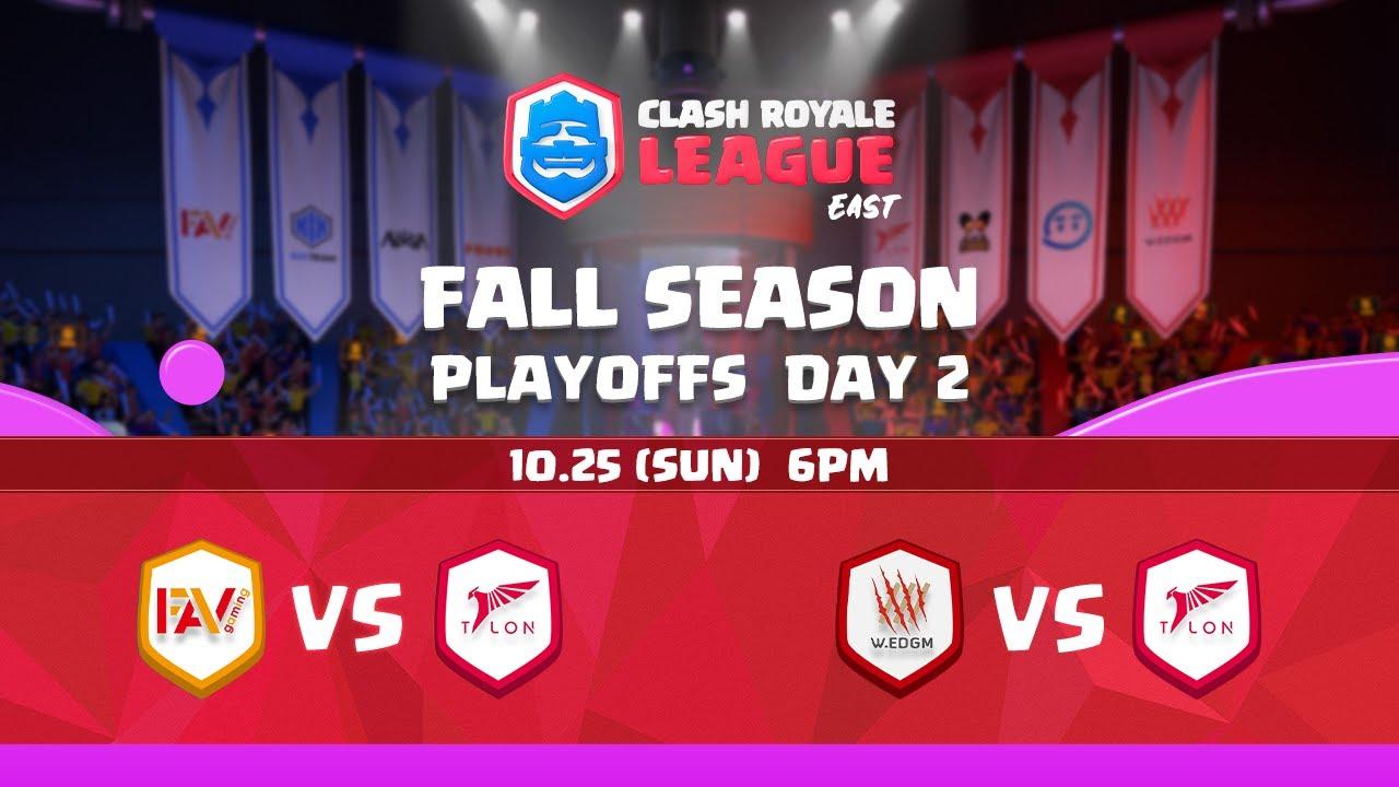 2020 クラロワリーグ イースト フォールシーズン プレイオフ Day2