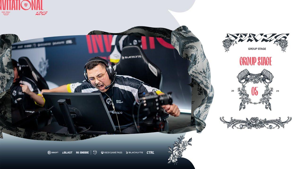 【世界大会】Six Invitational 2026 Group Stage Day5