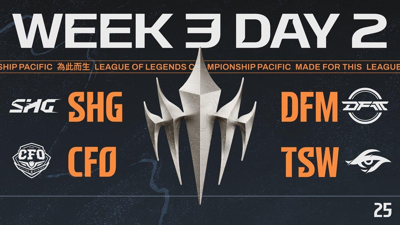 [JP] SHG vs DFM  - CFO vs TSW | LCP 2025 Season Finals Group Stage Day 6