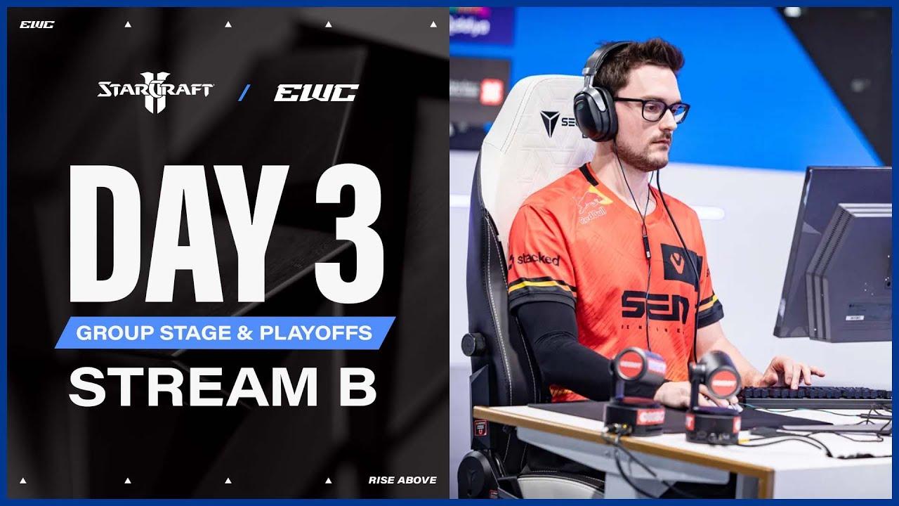 StarCraft II at EWC 25 - Day 3 - Group Stage & Playoffs - Stream B