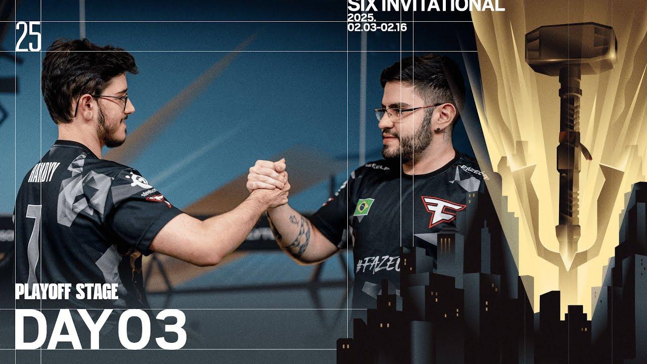 【世界大会】BLAST Six Invitational 2025 Playoff Day3