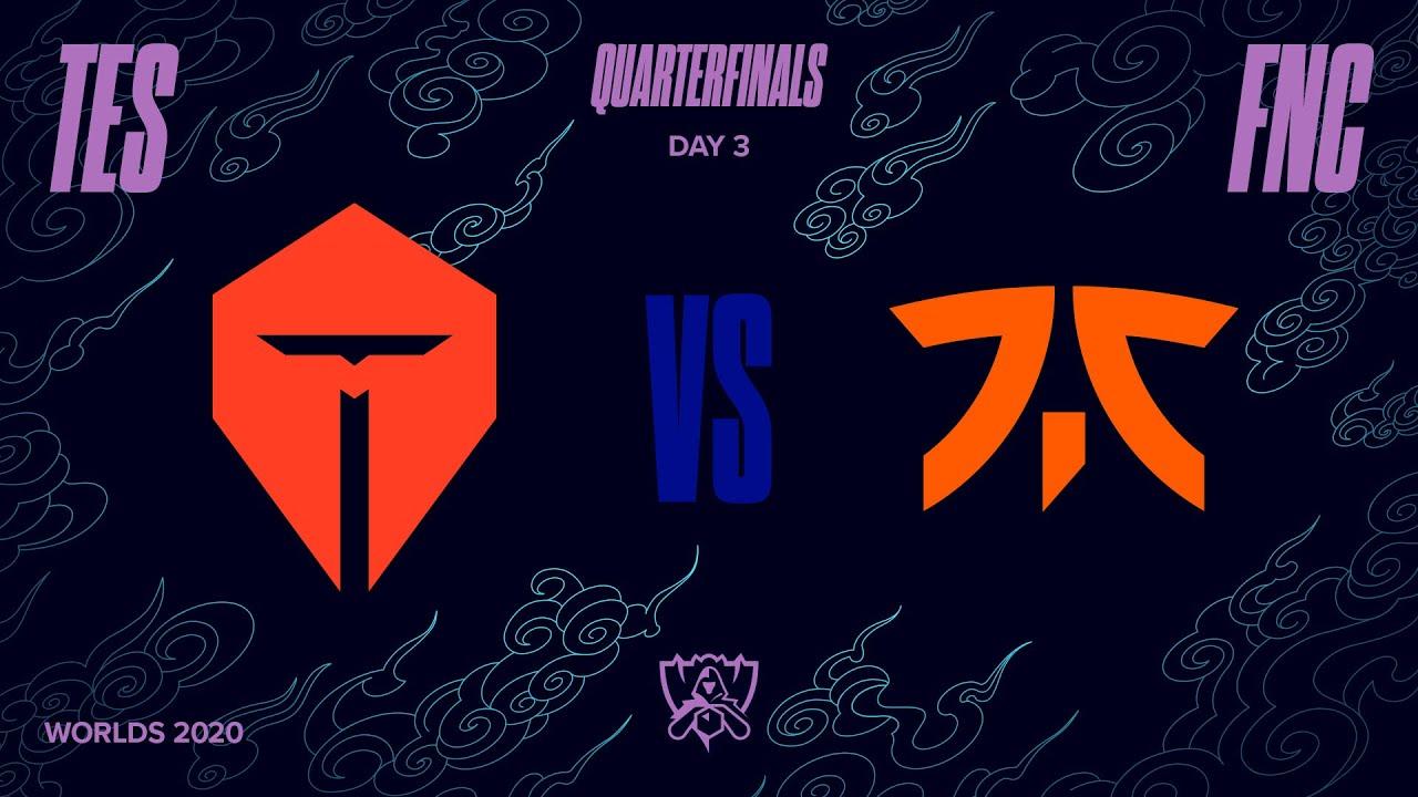 TES vs FNC｜Worlds 2020 Quarterfinals Day 3 Game 1