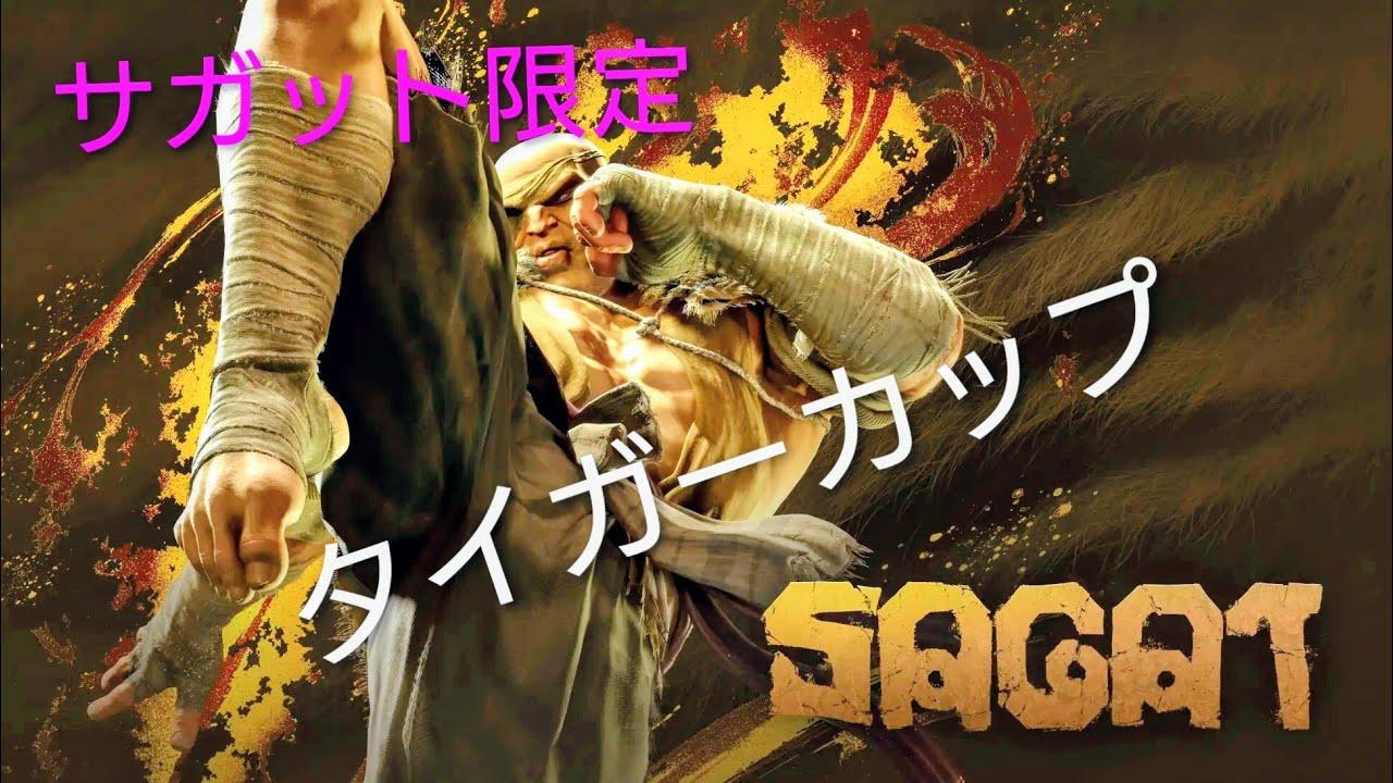 【スト６】サガット限定！タイガーカップ！【SF6】