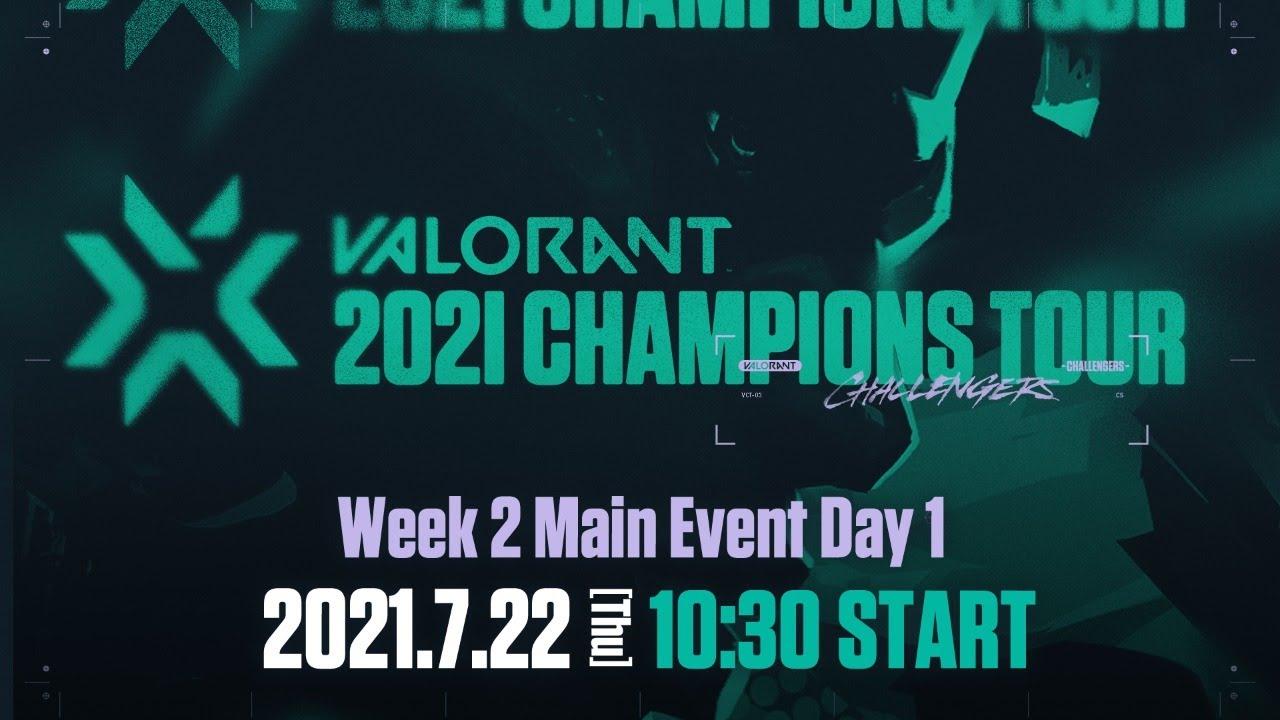 VCT Stage3 - Challengers JAPAN Week2 Main Event Day 1