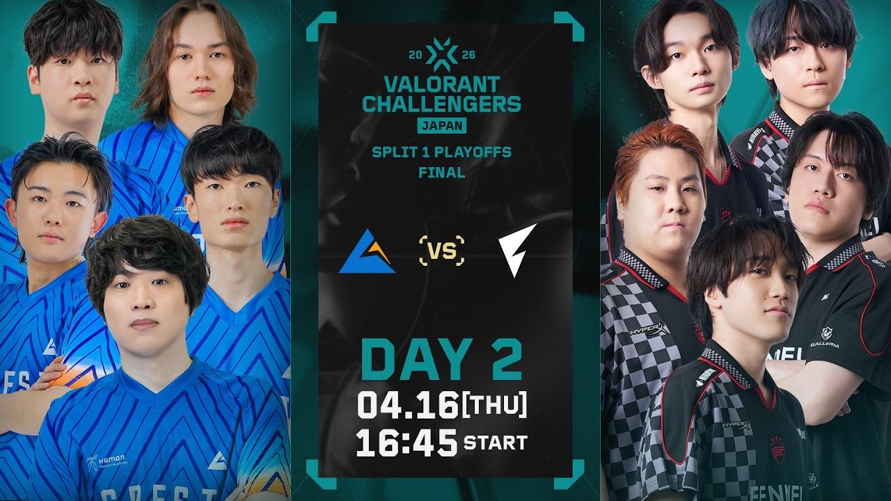 VALORANT Challengers Japan 2026 Split 1 Playoffs Day 2