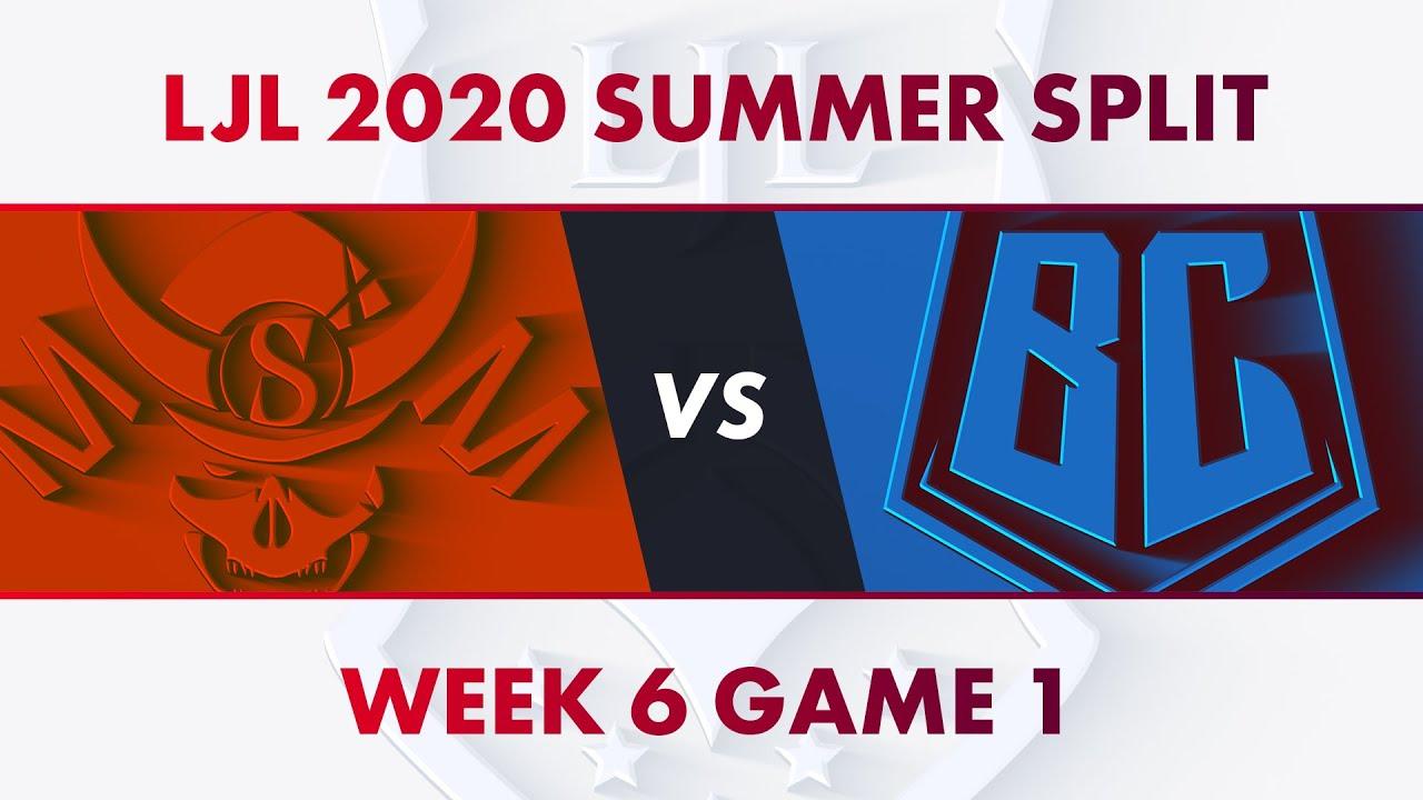 SG vs BC｜LJL 2020 Summer Split Week 6 Game 1