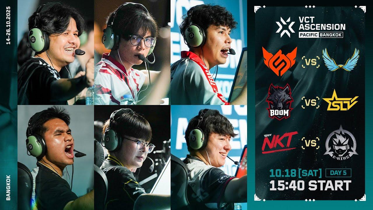 VCT Ascension Pacific Bangkok 2025 - Group Stage - Day 5