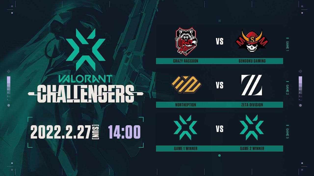 2022 VCT Stage1 - Challengers JAPAN Week1Main Event Day2