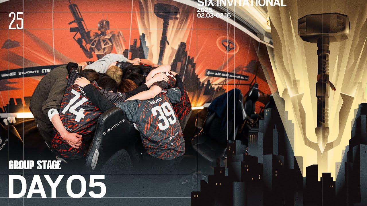 【世界大会】BLAST Six Invitational 2025 Group Stage Day5
