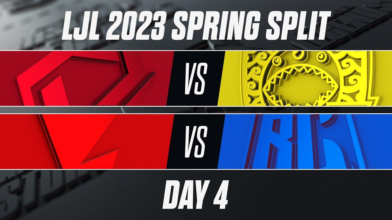 SG vs AXZ - FL vs BC | LJL 2023 Spring Split Day 4