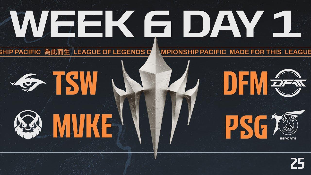[JP] TSW vs DFM  - MVKE vs PSG | LCP 2025 Season Finals Week 6 Day 1