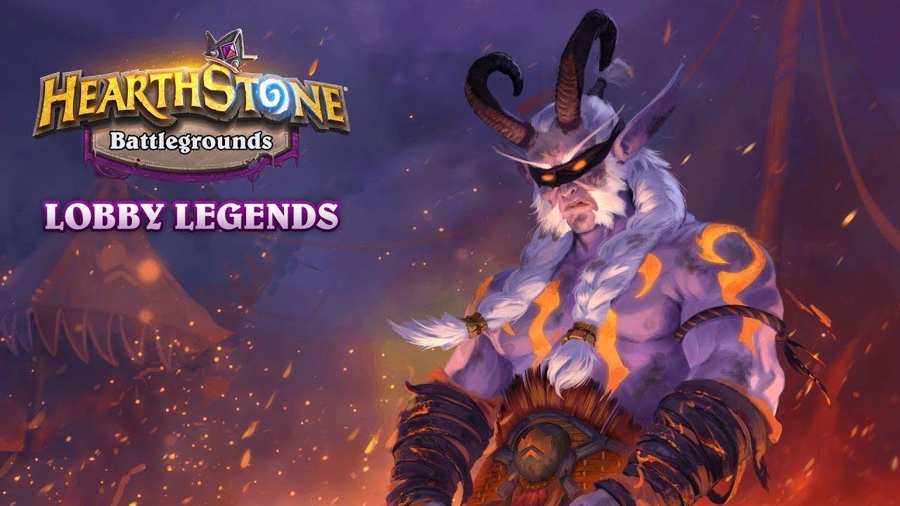 [日本語配信] 2022年ハースストーン バトルグラウンド｜ロビーレジェンド：炎の祭り Day 1