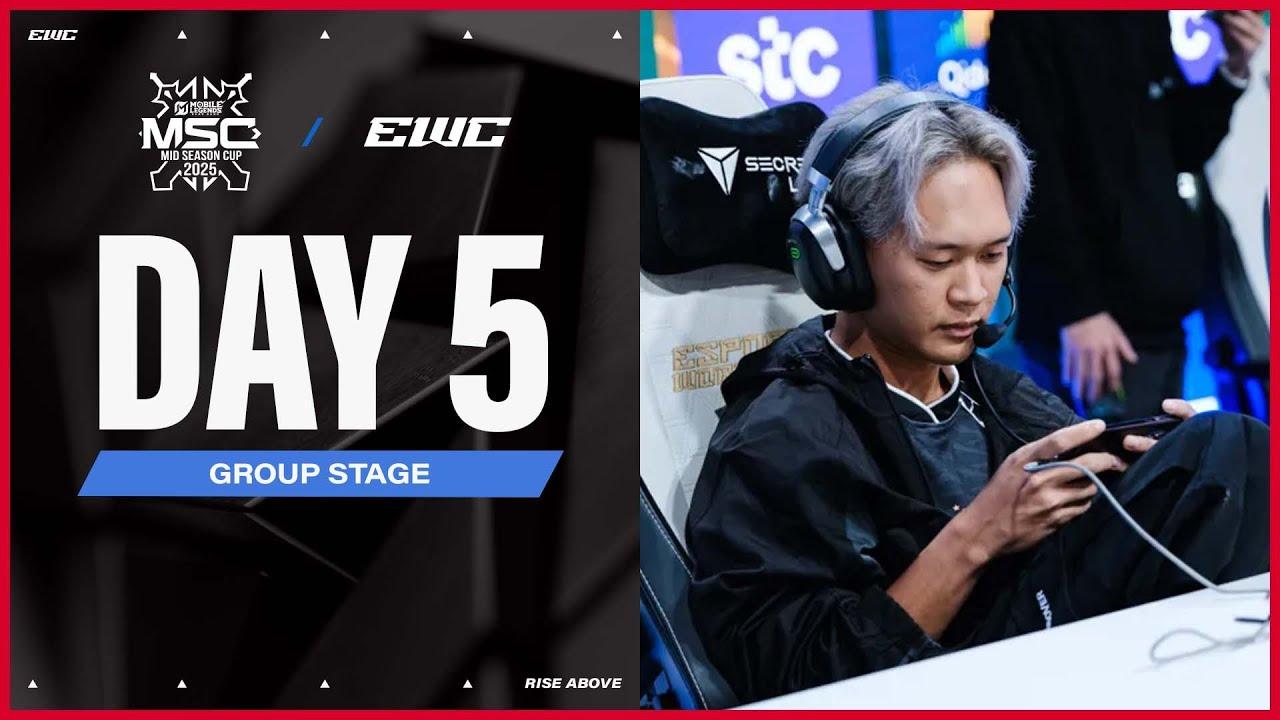 MSC at EWC 25 - Day 5 - Group Stage