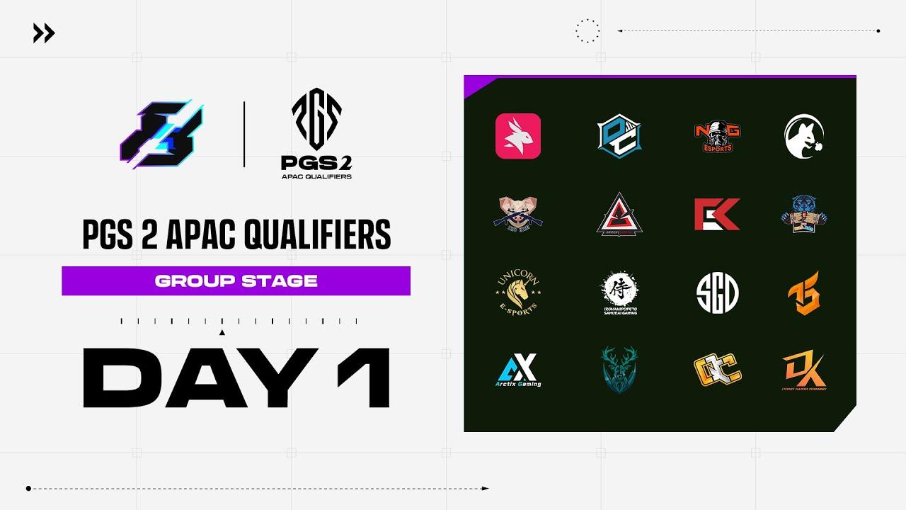 PGS 2 APAC Qualifiers グループステージDay1│上位8チームがFinalsに進出！  @PUBG_JAPAN ​