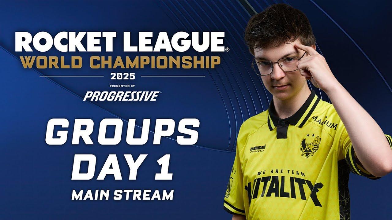 NO COMMENTARY | GROUP STAGE | MAIN STREAM | ROCKET LEAGUE WORLD CHAMPIONSHIP 2025