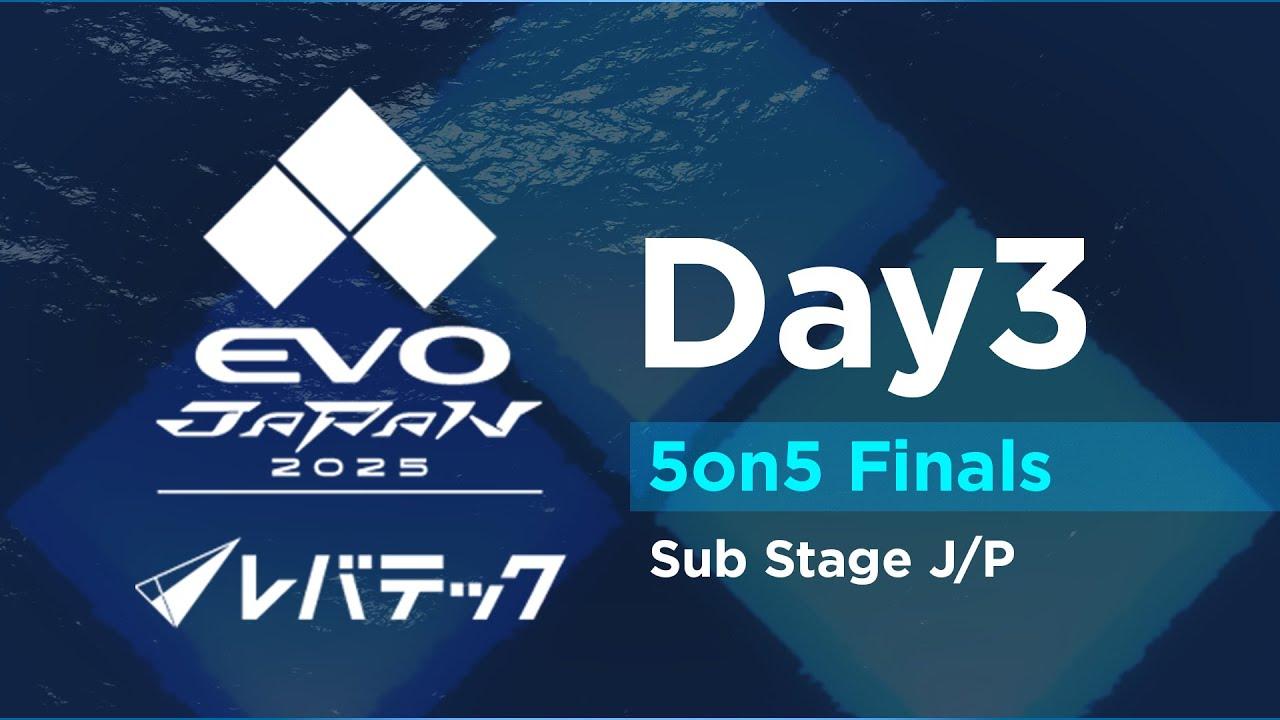 Day 3 Sub Stage JP | EVO Japan 2025 presented by Levtech