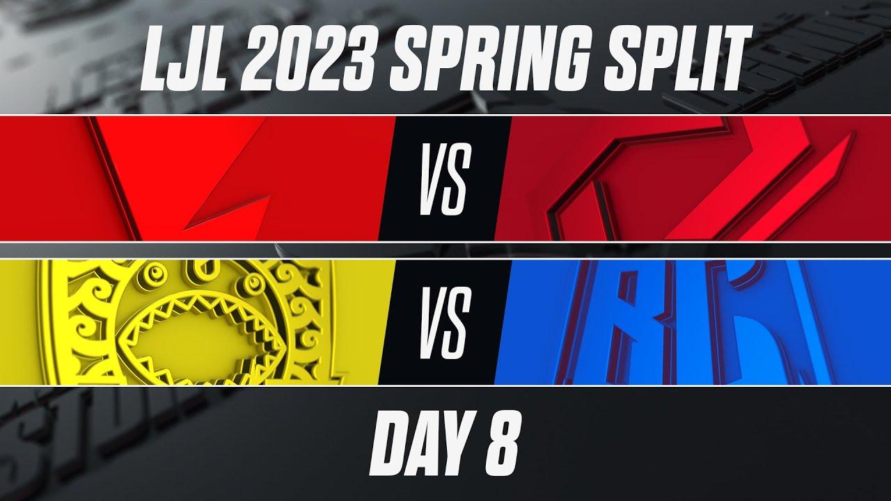 FL vs SG - AXZ vs BC | LJL 2023 Spring Split Day 8