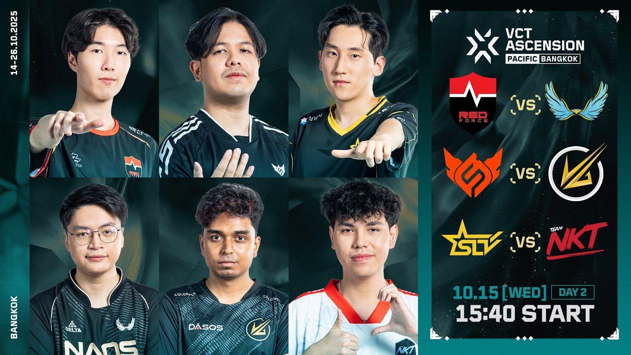 VCT Ascension Pacific Bangkok 2025 - Group Stage - Day 2