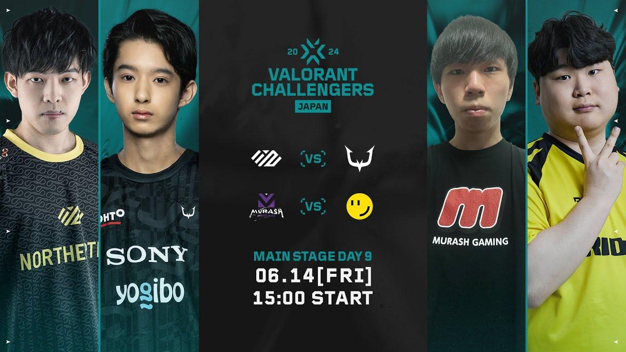 VALORANT Challengers Japan 2024 Split 2 Main Stage Day 9
