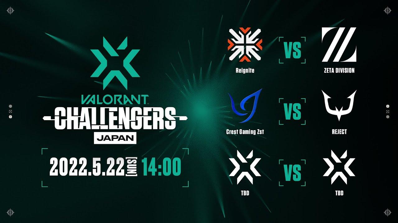 2022 VCT Stage2 - Challengers JAPAN Week1 Main Event Day2