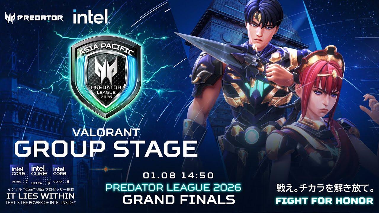 VALORANT Group Stage Predator League 2026