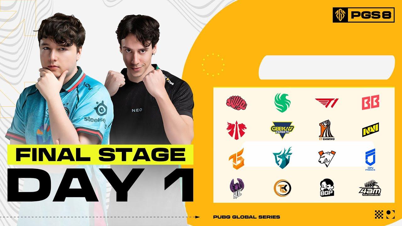 【日本語配信】PUBG Global Series 8 ファイナルステージ DAY 1