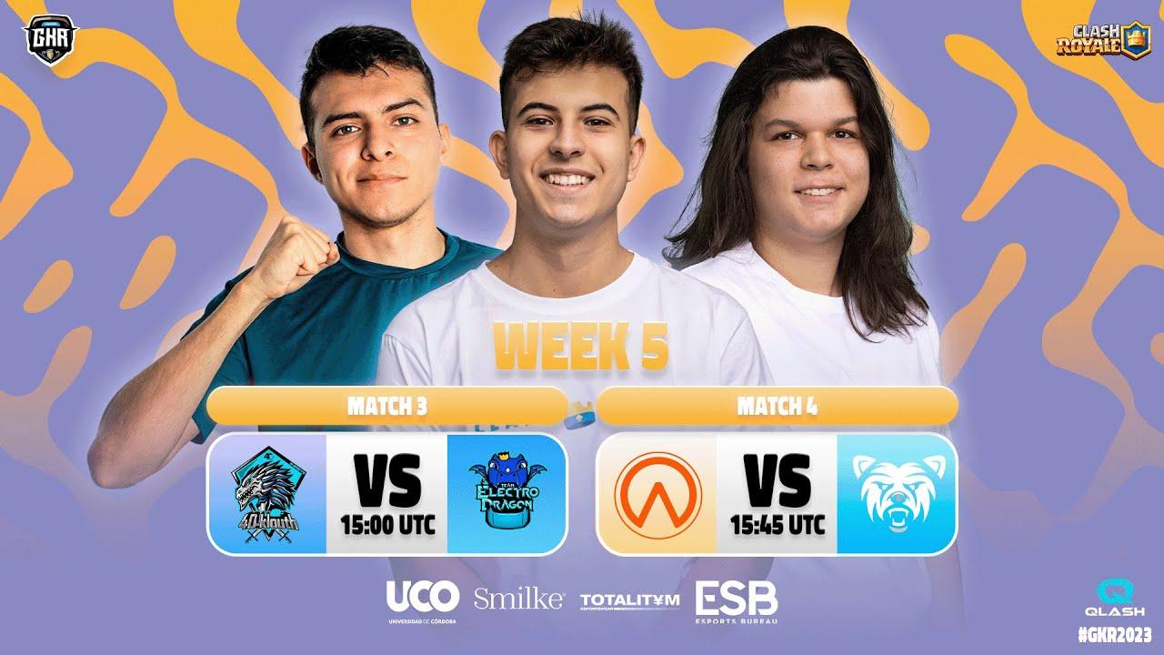 【クラロワ】GKR23 | 40Klouth vs Team Electro Dragon / AD Minchiam vs Cold Bear Esports [Japanese]