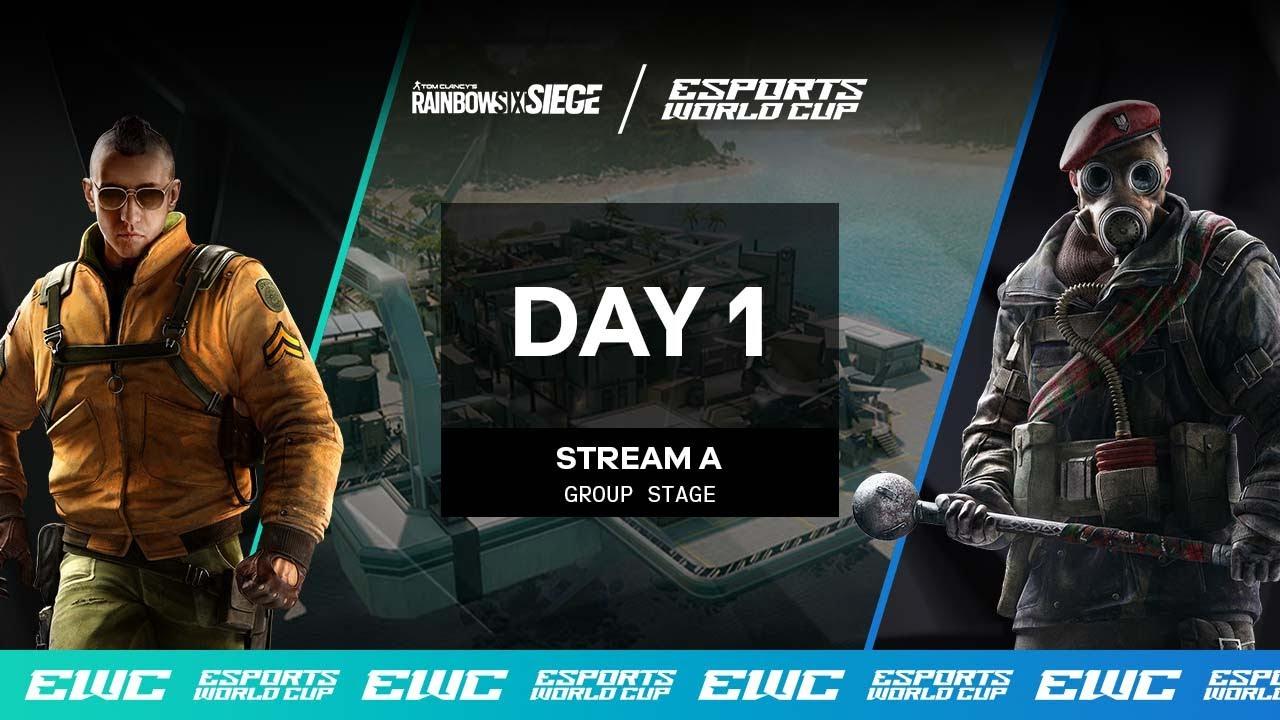 EWC R6 - Day 1 - Group Stage - Stream A