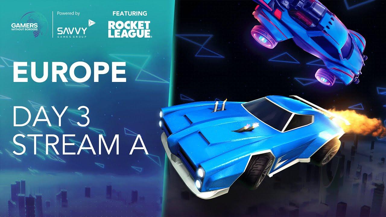 [EN] Gamers Without Borders 2023 – Rocket League – Day 3 – Stream A