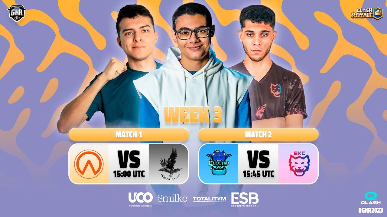 【クラロワ】GKR23 | Ad Minchiam vs Night Crow / Team ElectroDragon vs SKCalalas [Japanese]