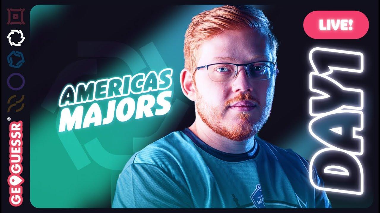 GEOGUESSR AMERICAS MAJORS - LIVE FROM DALLAS - DAY 1